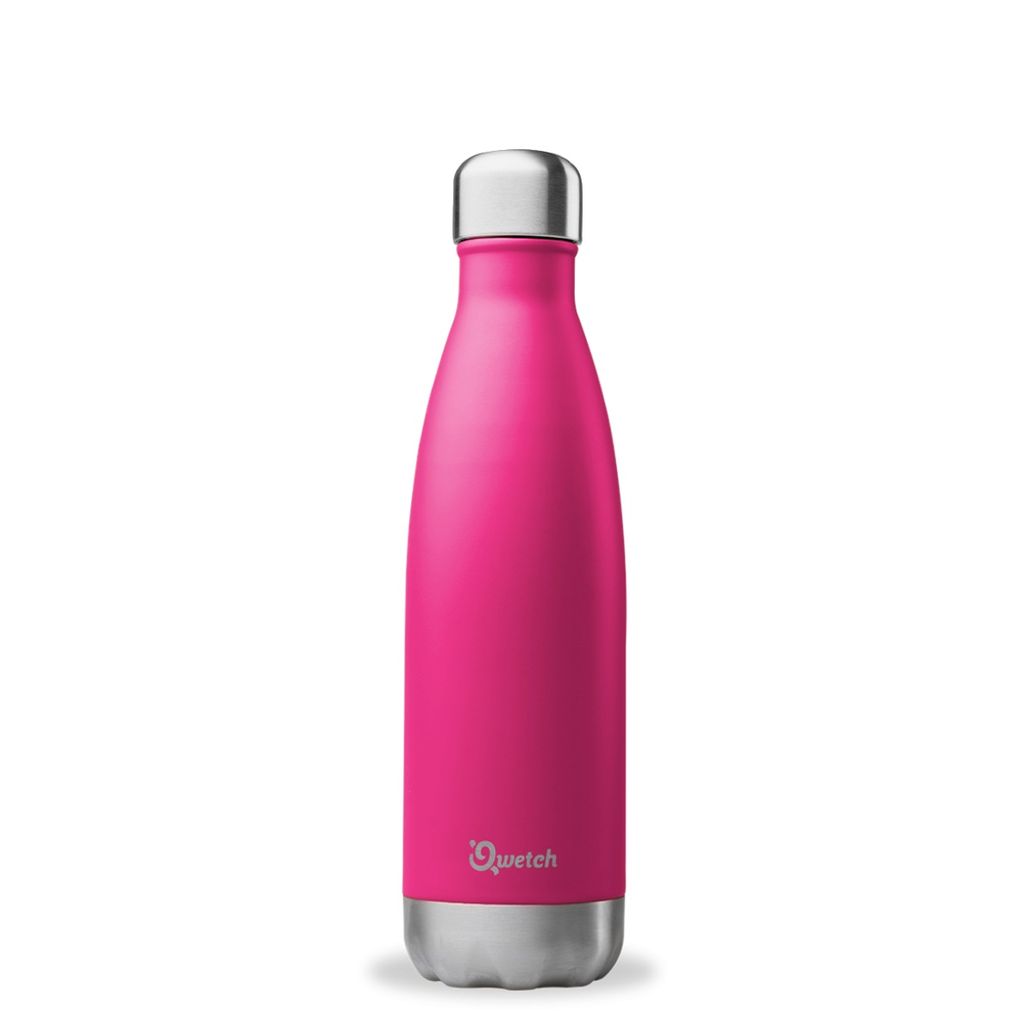 Bouteille isotherme rose 500 ml - Visuel 0