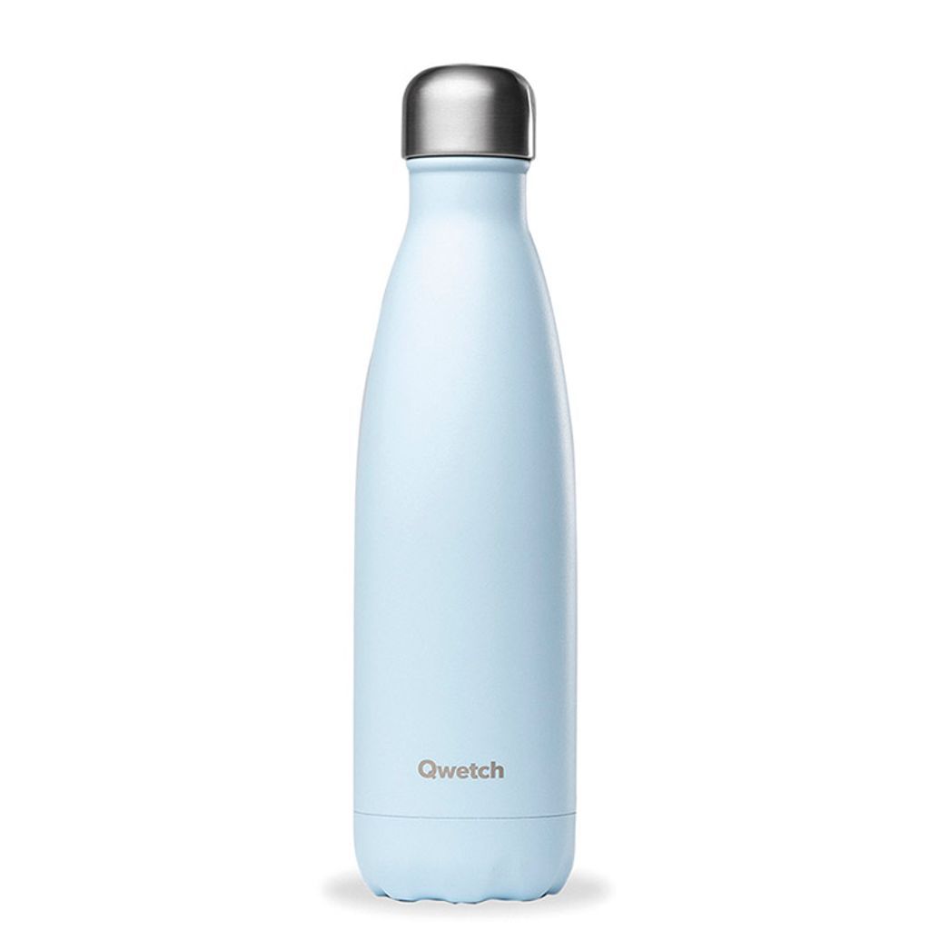 Bouteille isotherme bleu pastel 500 ml - Visuel 4