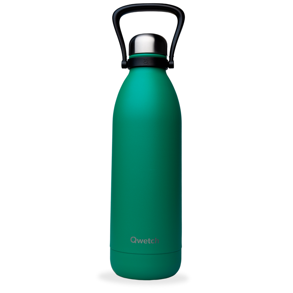 Bouteille isotherme titan Matt Vert Toundra 1,5 l - Visuel 0