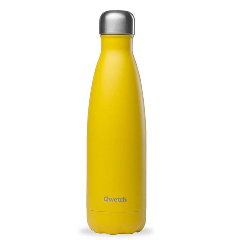 Bouteille isotherme Jaune 750 ml - Visuel 0
