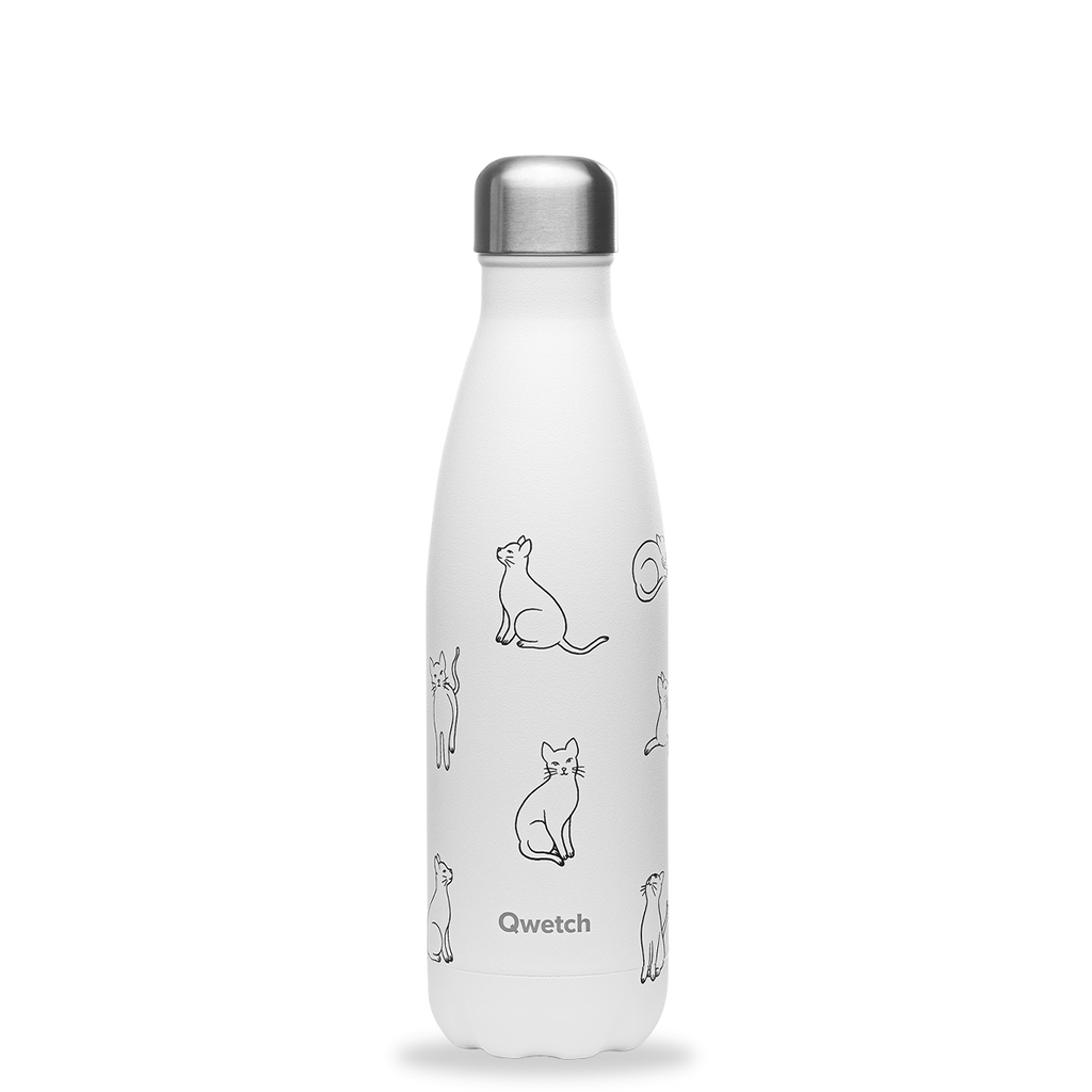 Bouteille isotherme pretty cats 500 ml - Visuel 0