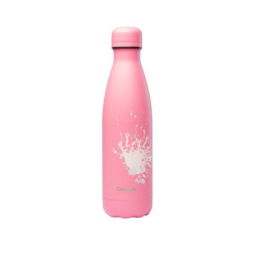Bouteille isotherme spray rose 500 ml