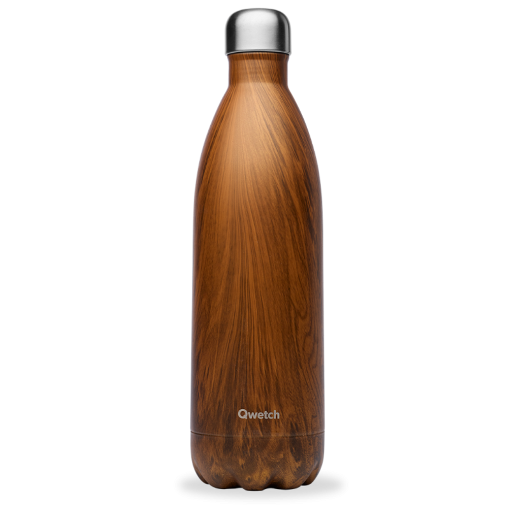 Bouteille isotherme Wood 1L - Visuel 0