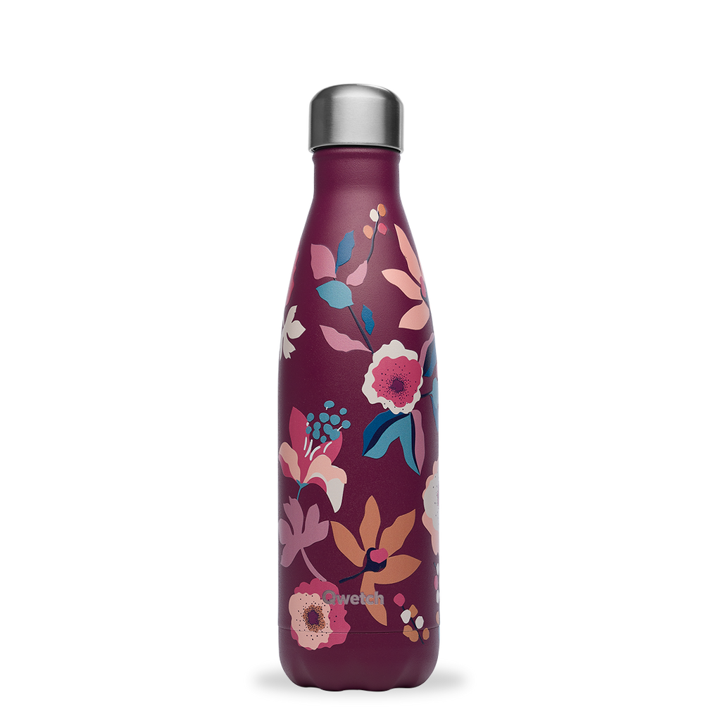 Bouteille isotherme bohème prune 500 ml - Visuel 0