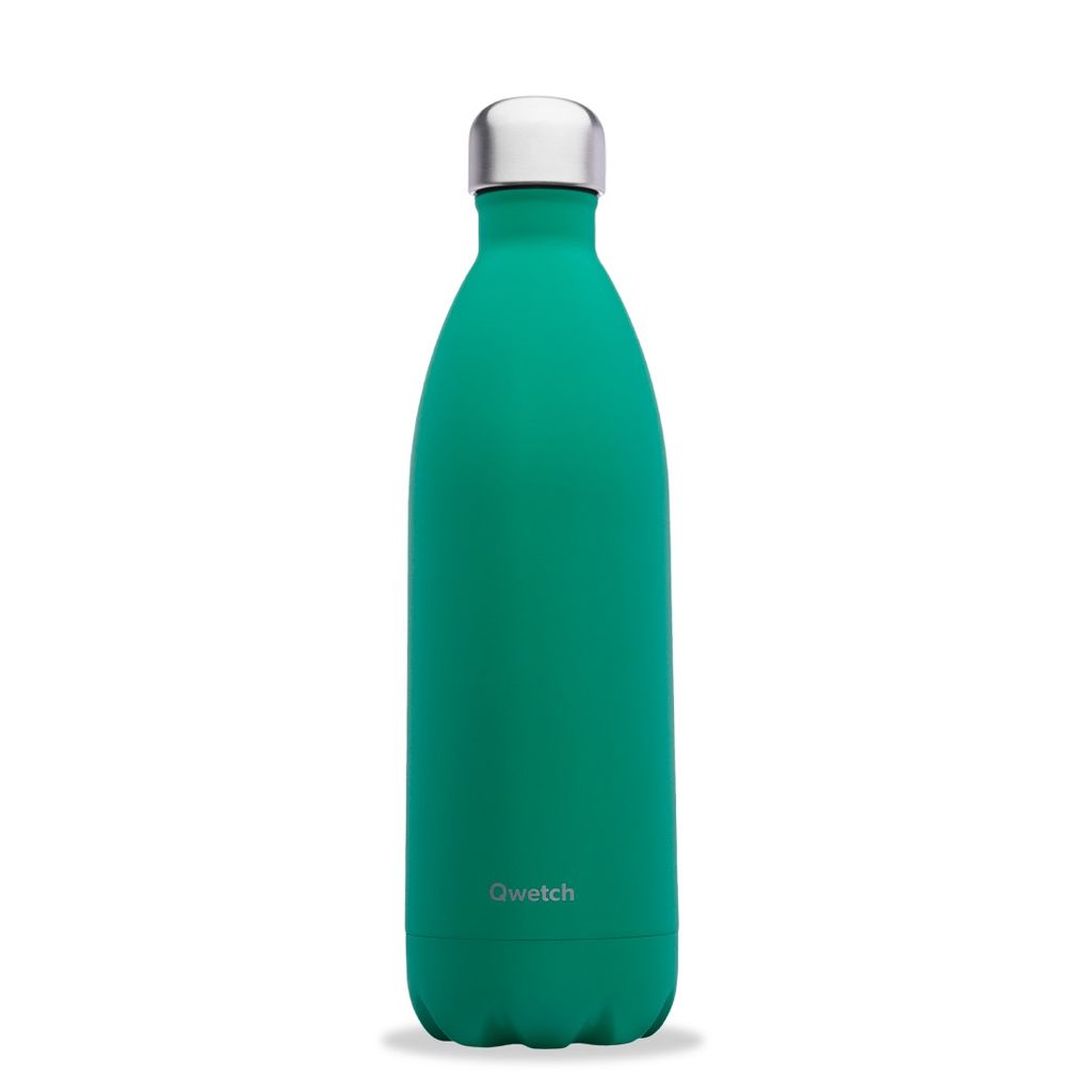 Bouteille isotherme inox Vert Toundra 1L - Visuel 0