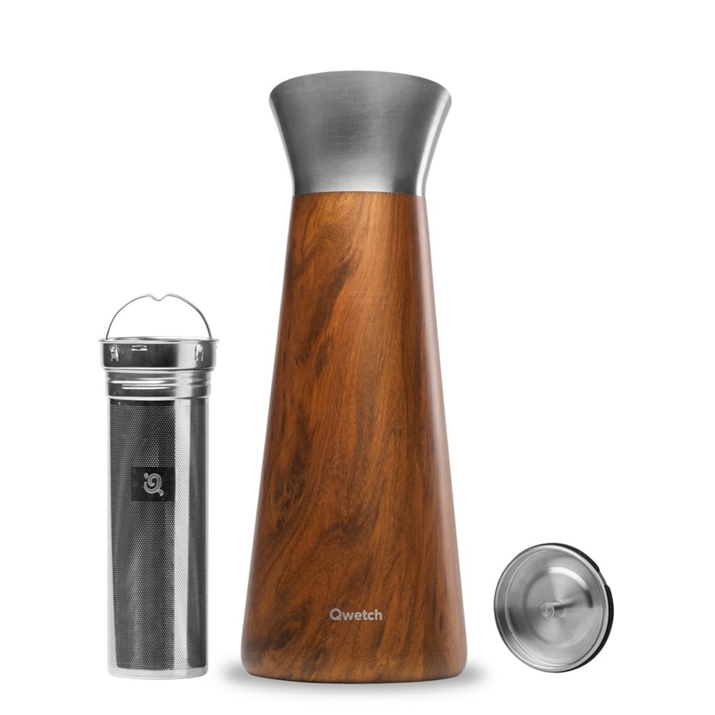 Carafe isotherme Wood 1L - Visuel 1
