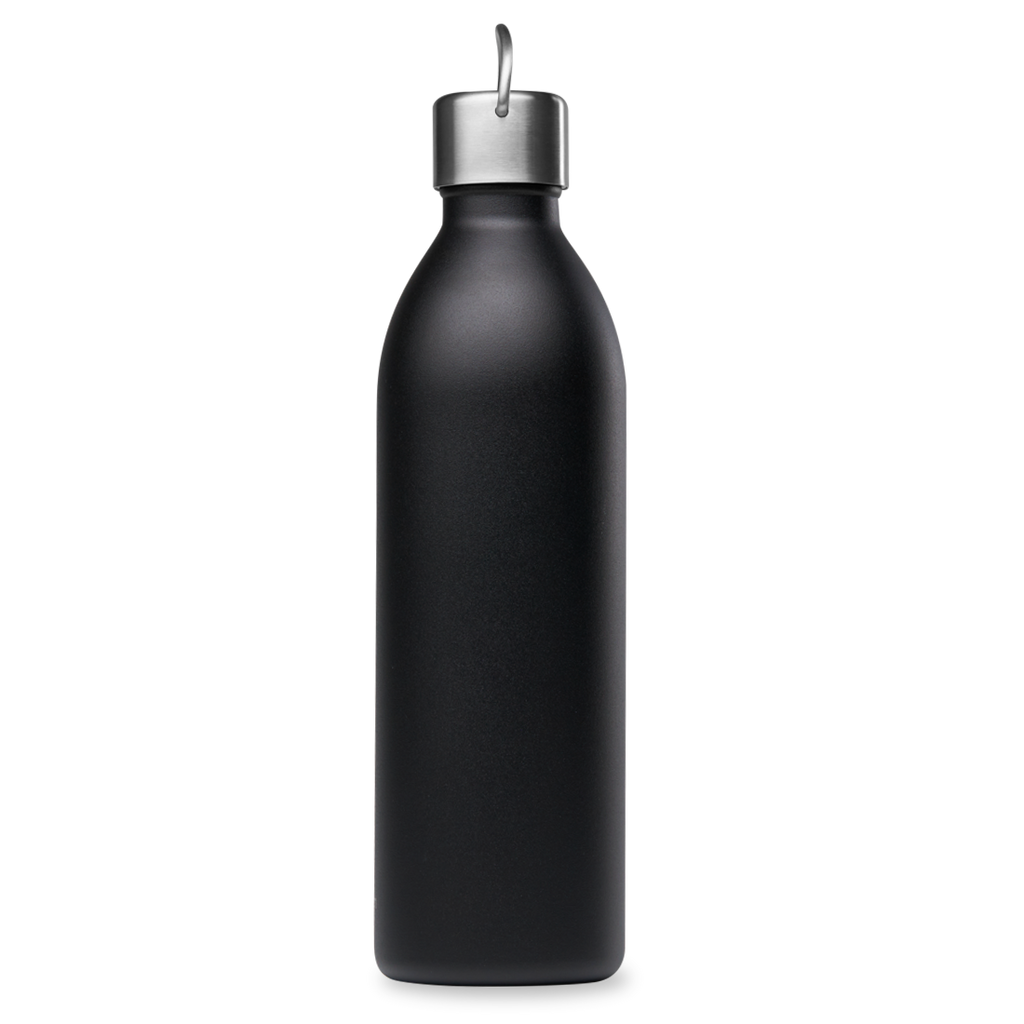 Bouteille isotherme Active Matt Noir 1L - Visuel 1
