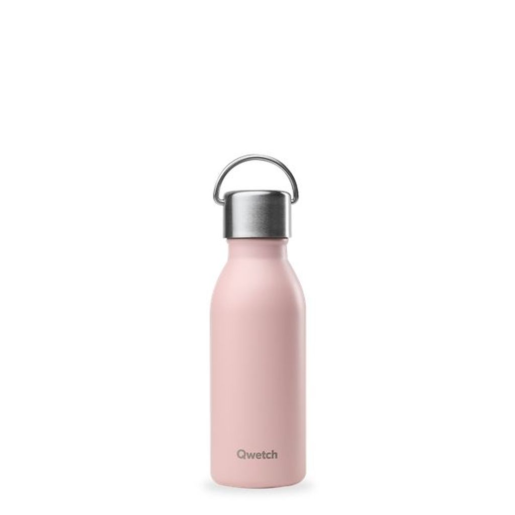 Bouteille isotherme active pastel rose 350 ml - Visuel 1