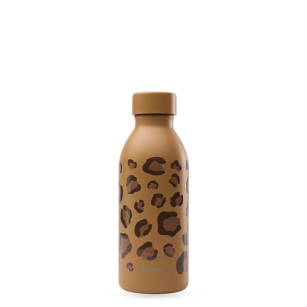 Bouteille iso Icon Léopard camel 500 ml - Visuel 0