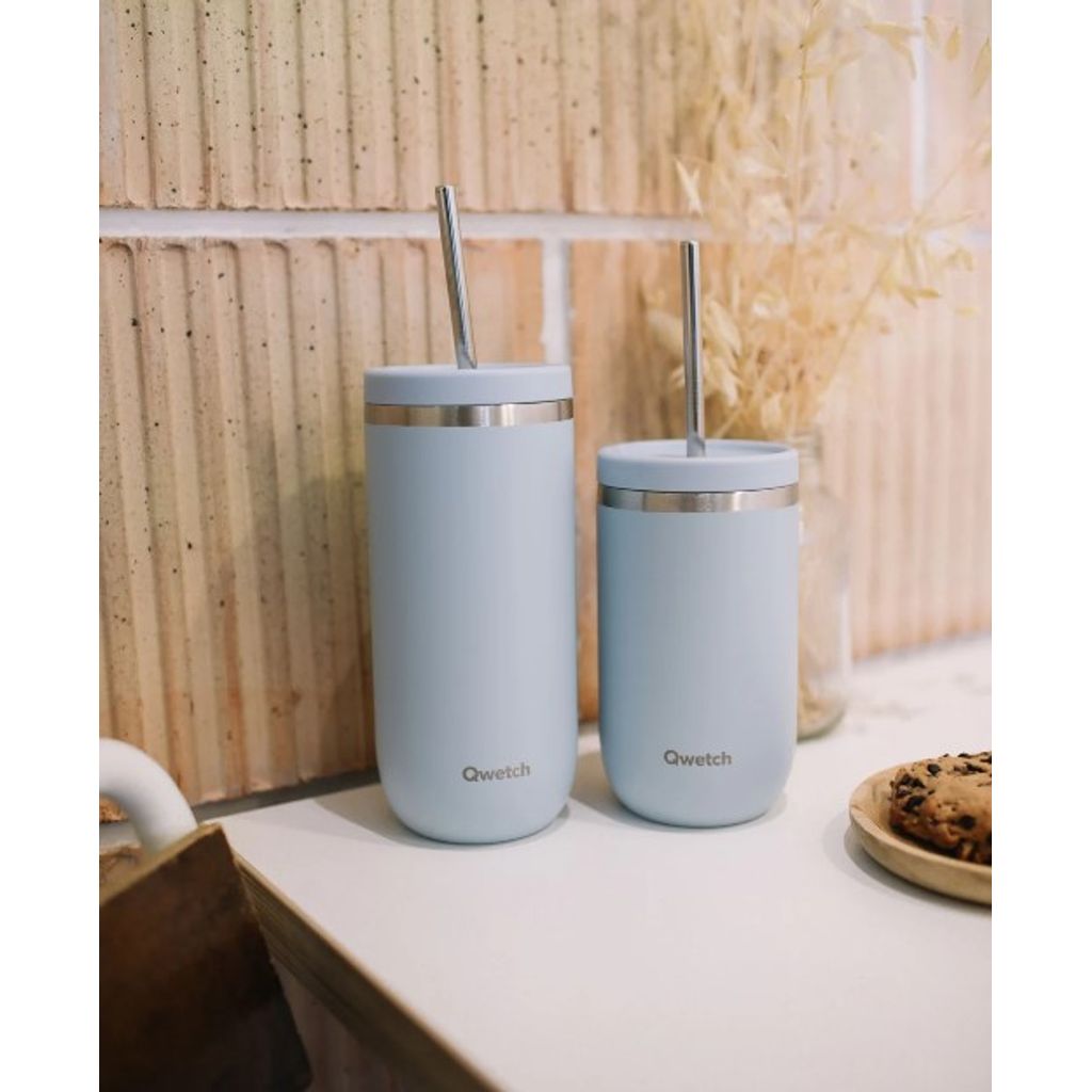 MUG ISOTHERME COLD CUP 470 ml Bleu pastel - Visuel 1