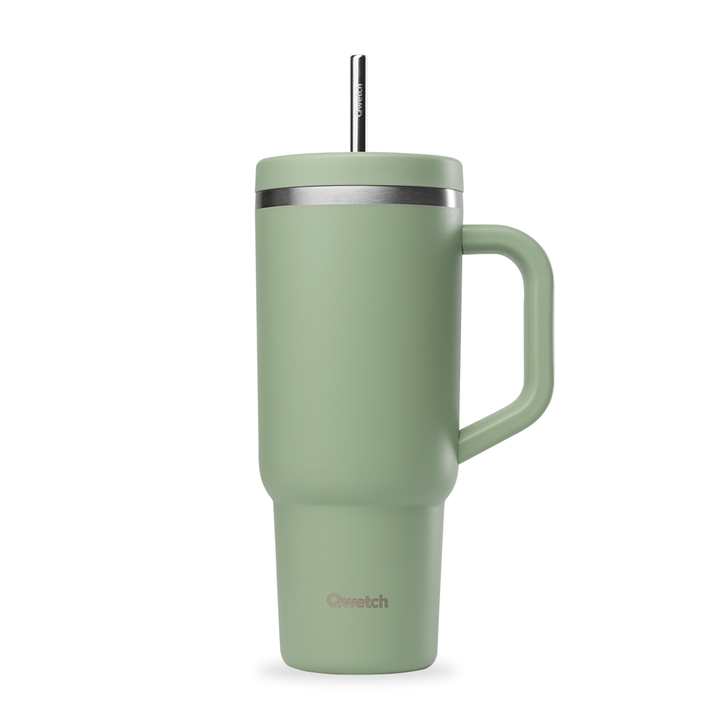 Travel cup matt vert tilleul 900ml - Visuel 0