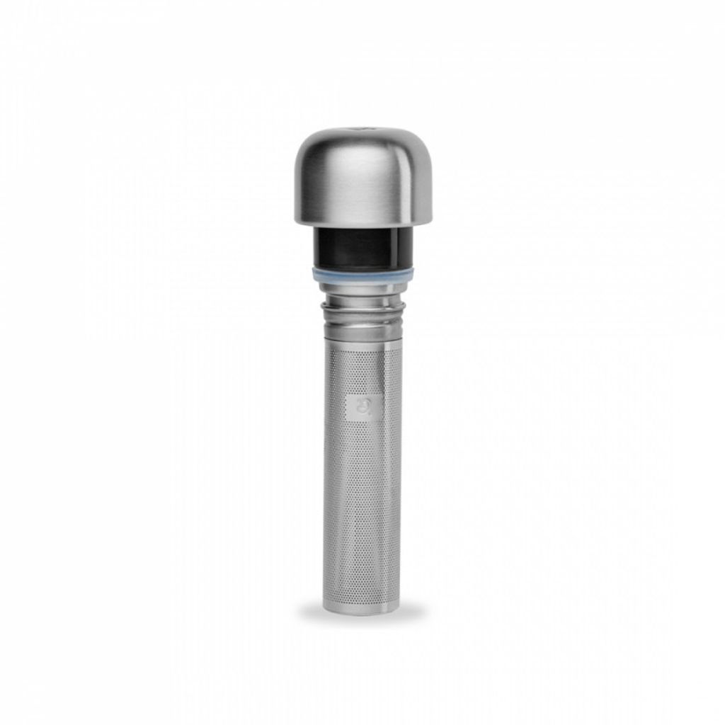 Bouchon infuseur inox brossé 260ml/500ml - Visuel 0