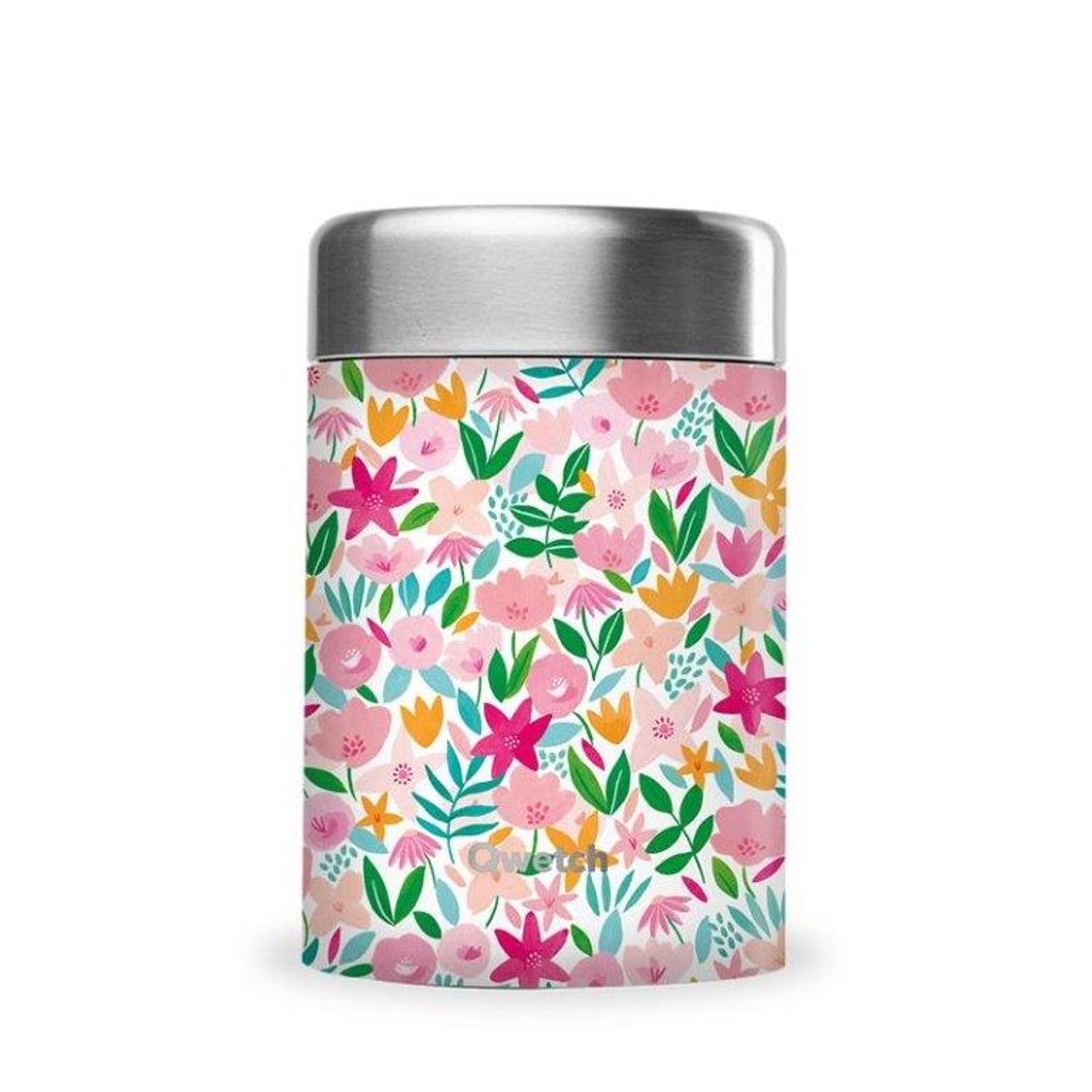 Lunchbox isotherme Flora rose 650 ml - Visuel 0