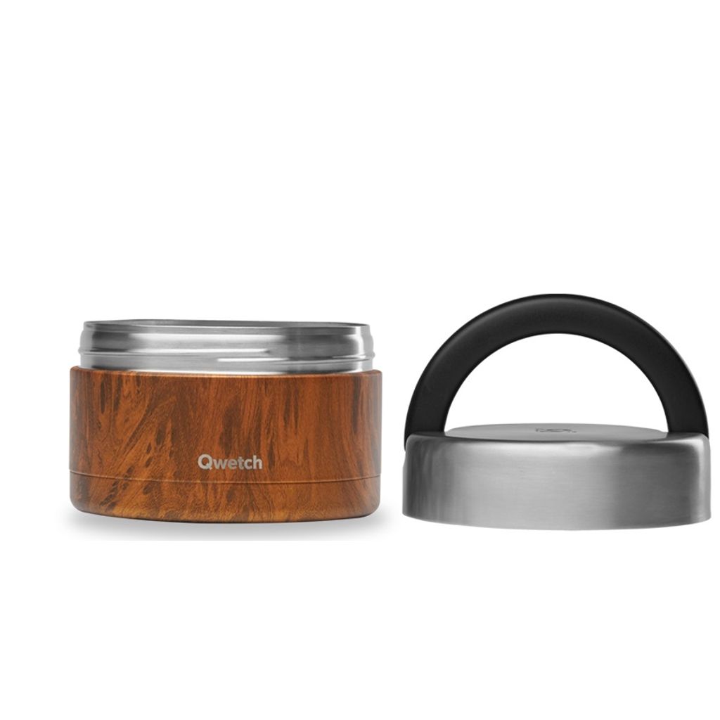 Lunchbox isotherme active wood 650ml - Visuel 2
