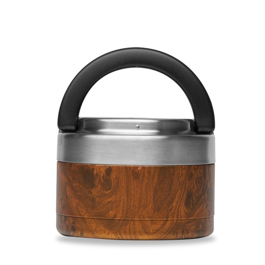 Lunchbox isotherme active wood 650ml - Visuel 1