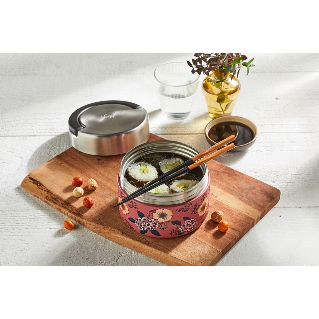 LUNCHBOX ISOTHERME ACTIVE anémones 650ml - Visuel 3