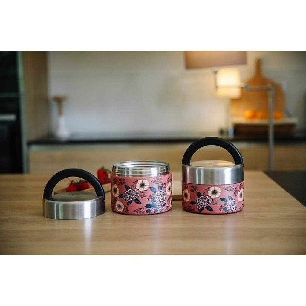 LUNCHBOX ISOTHERME ACTIVE anémones 850ml - Visuel 3