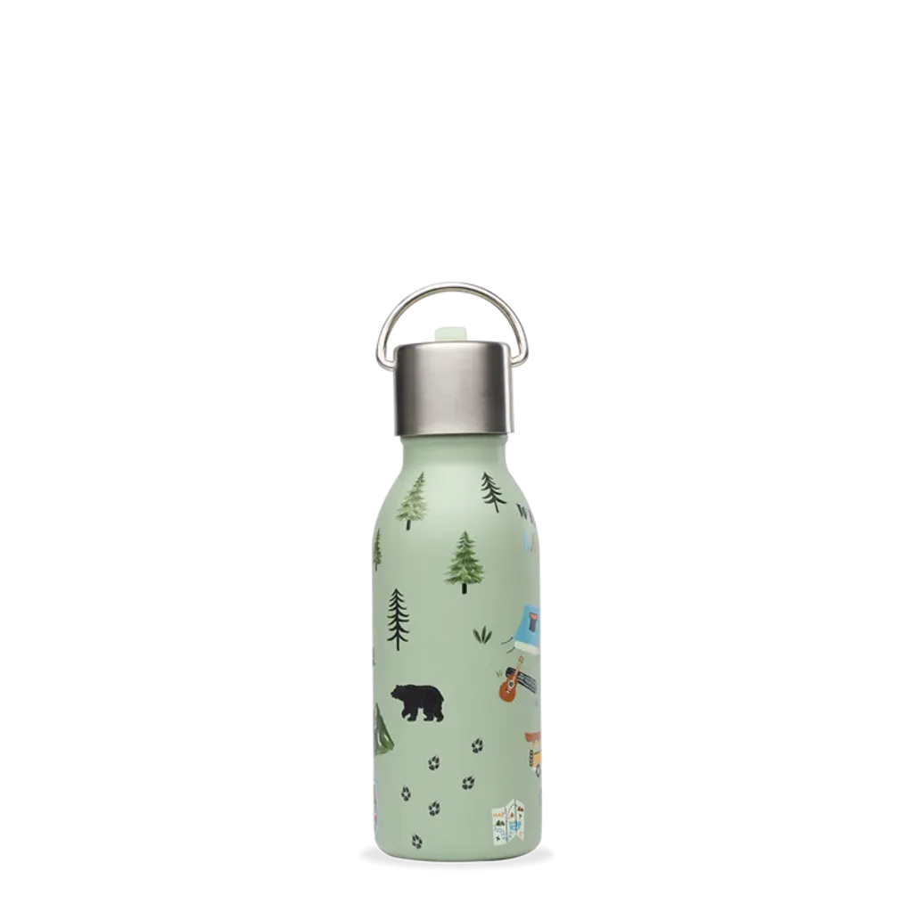 Bouteille isotherme enfant Yosemite Tilleul bouchon pipette 350 ml - Visuel 0