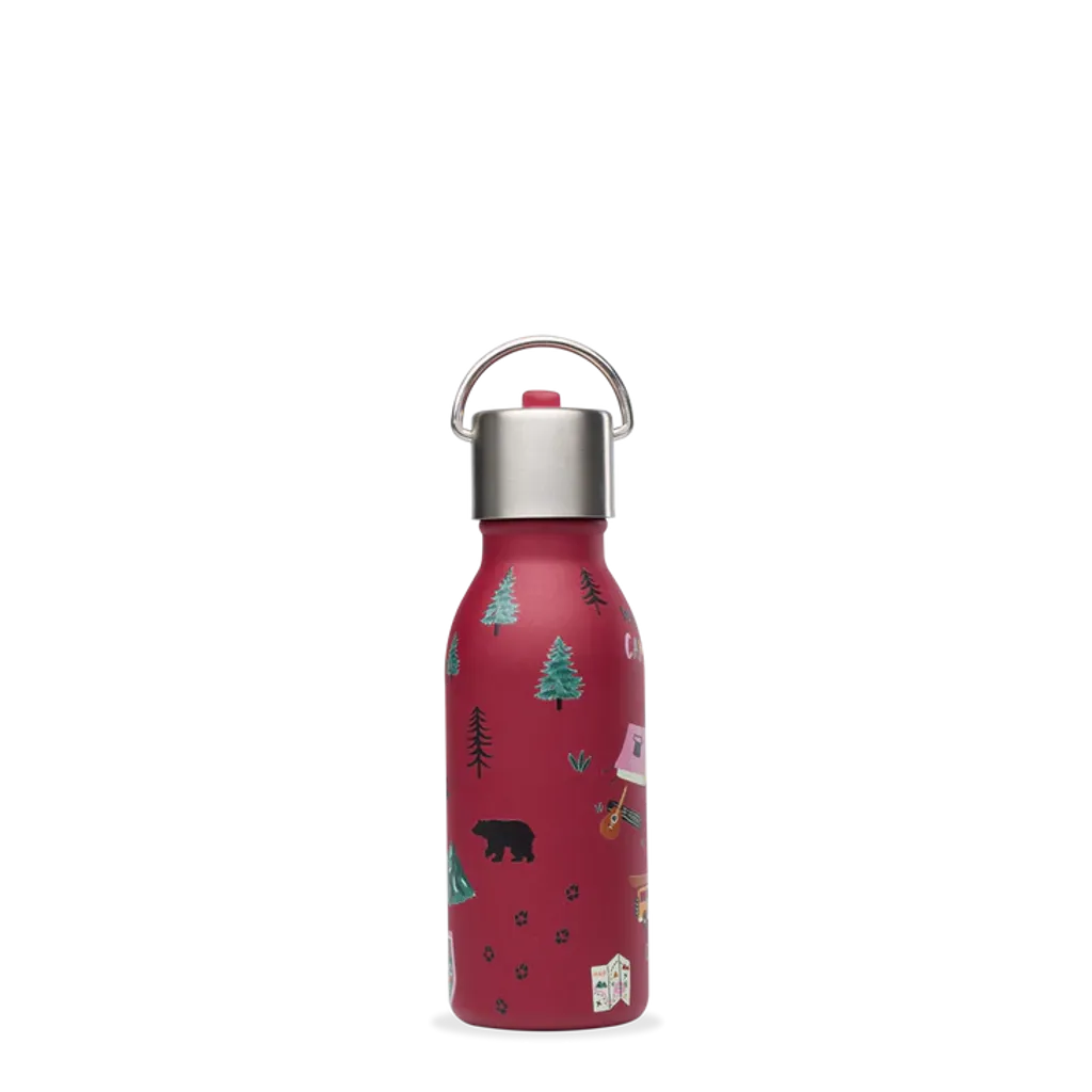 Bouteille isotherme enfant Yosemite Grenat​ bouchon pipette 350 ml - Visuel 0