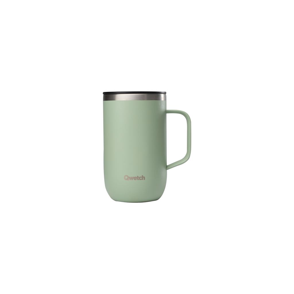 Mug isotherme vert tilleul 470 ml - Visuel 0