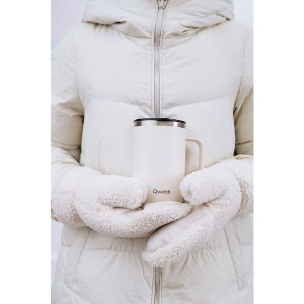 Mug isotherme inox matt sable 470ml - Visuel 3