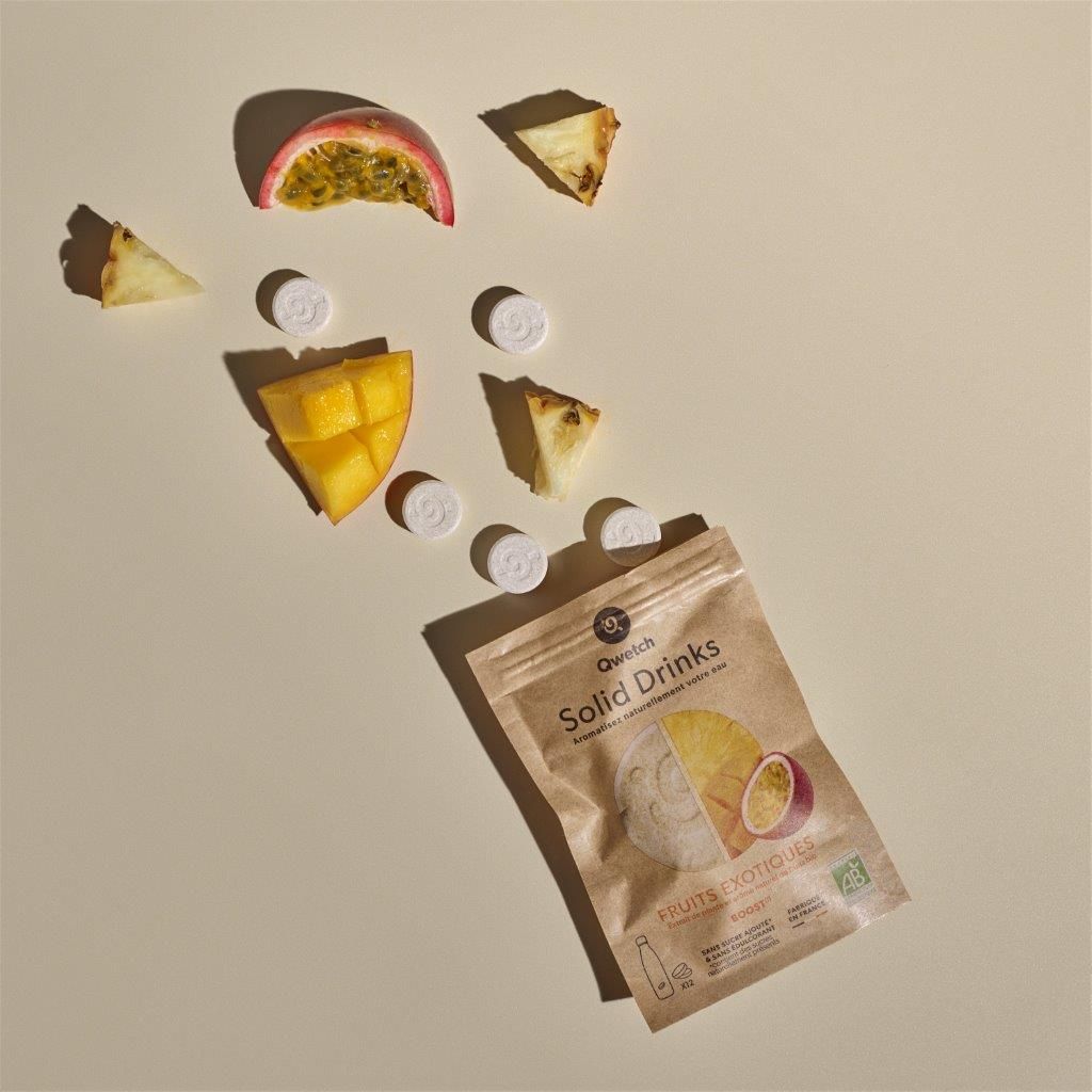 Solid drinks BOOST Fruits exotiques - Visuel 1