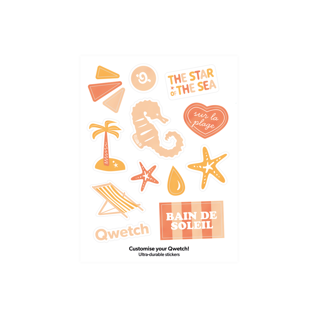 Planche de stickers abricots - Visuel 0