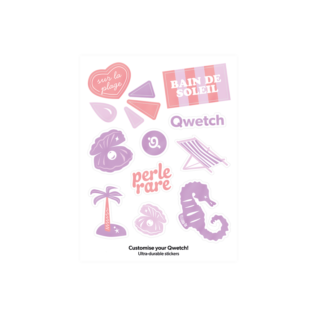Planche de stickers lavande - Visuel 0