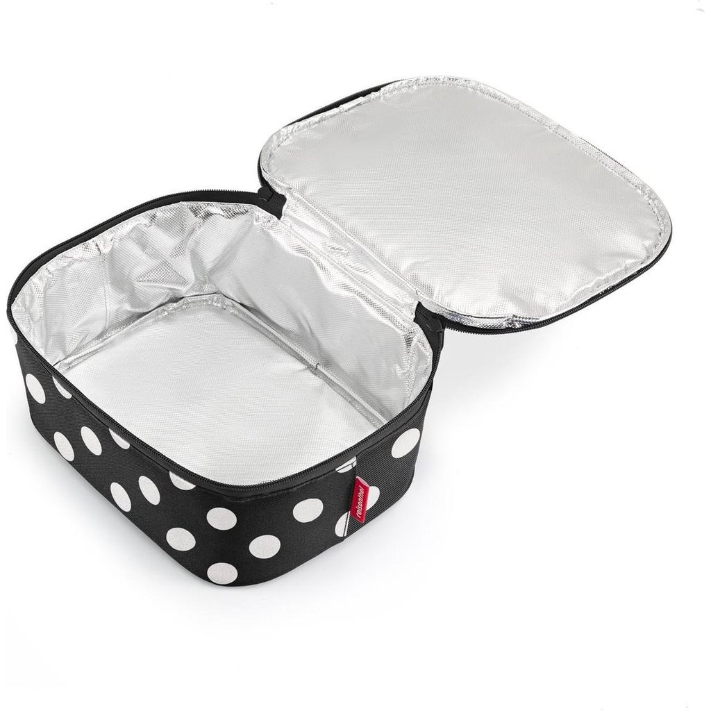 Sac isotherme M Pocket Dots blanc - Visuel 1