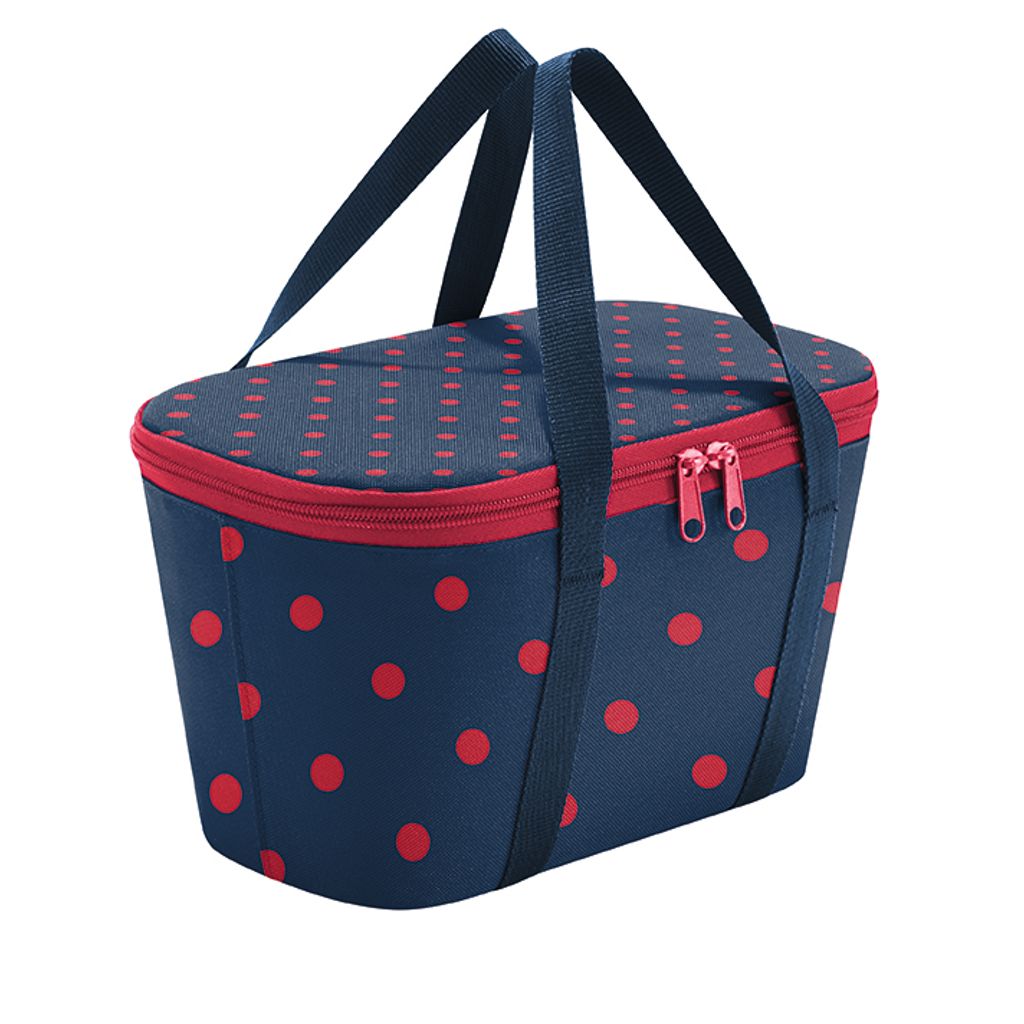 Sac isotherme coolerbag XS dots rouge - Visuel 0
