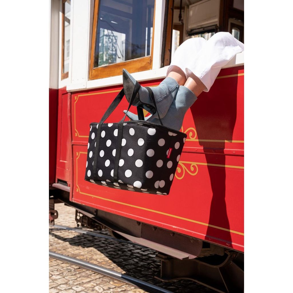 Sac isotherme coolerbag dots blanc 20 L - Visuel 3