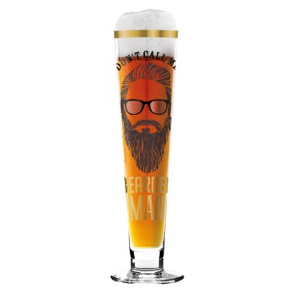 Coffret verre à bière Hipster - Visuel 0