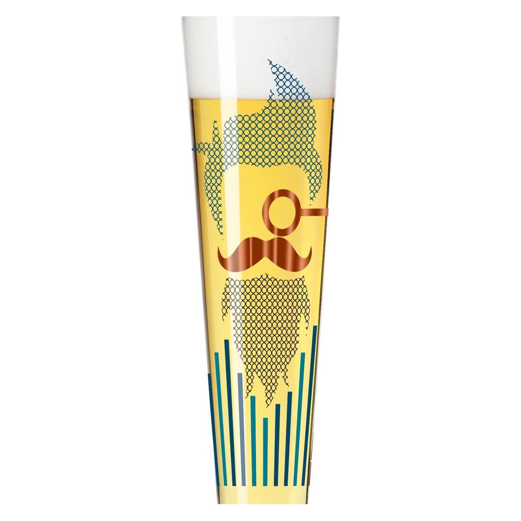 Verre à Bière Ritzenhoff – Multicouleur, Design Original, Comme Neuf