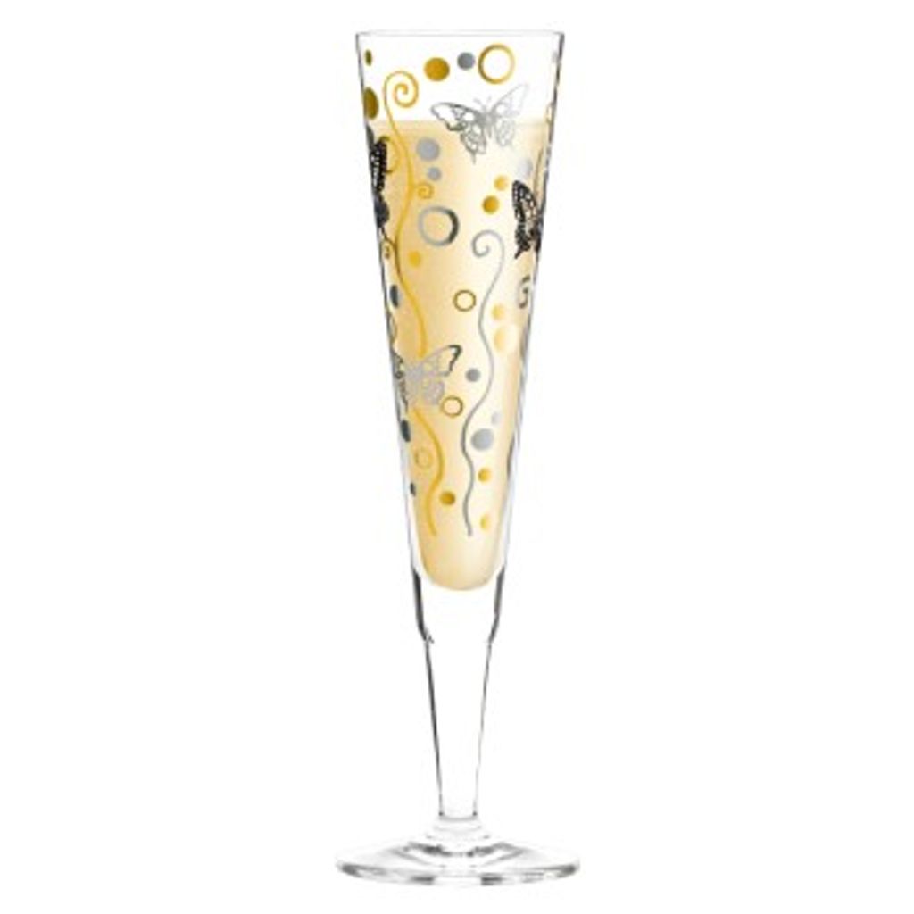 Coffret flûte Champus papillons - Visuel 0