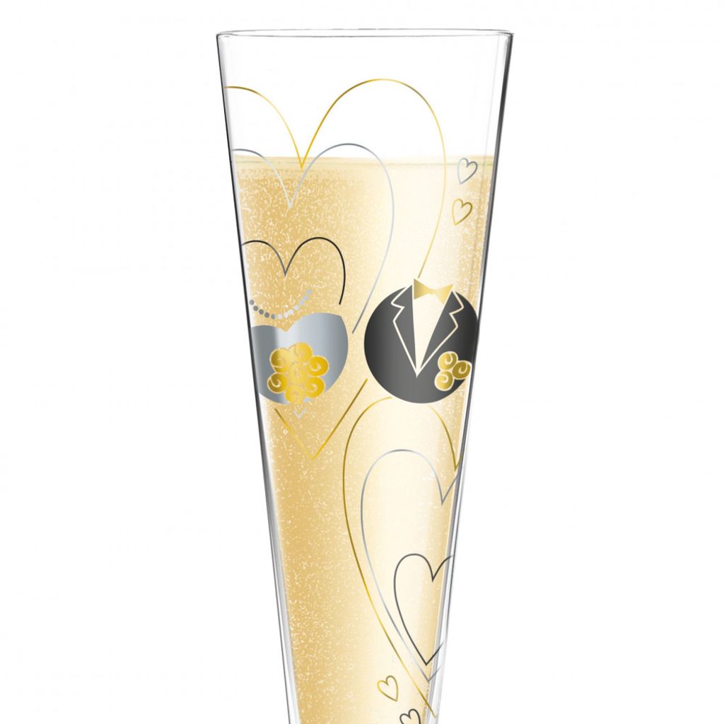 Coffret flûte Champus cœurs - Visuel 2