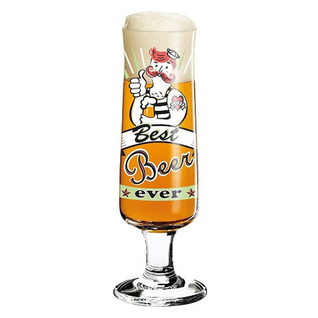 Coffret verre à bière Tulipe "Beer" Smichal Shalev - Visuel 2