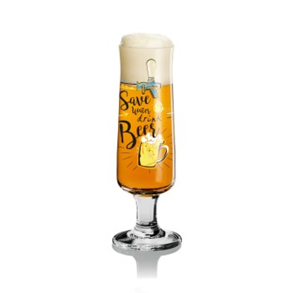 Verre à bière Tulipe "Beer" Save water