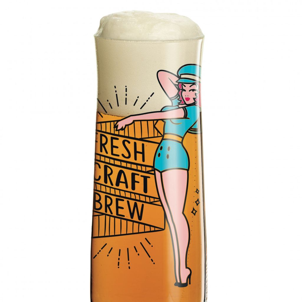 Verre à bière Tulipe "Beer" Pin'Up