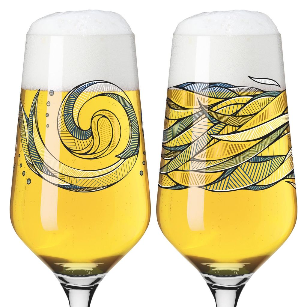 Verre à bière Marée haute Marée basse main image 0
