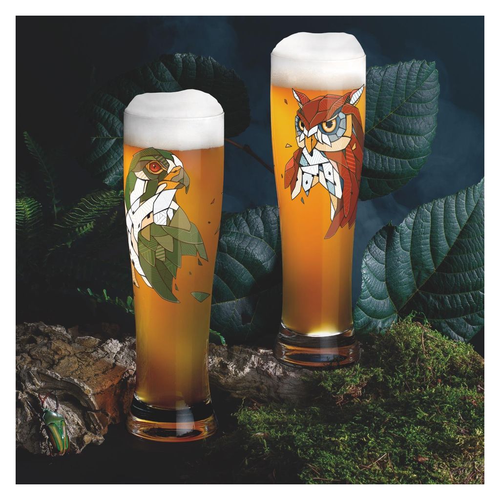 Lot De 2 Verres à Bière Officiels Budweiser 2020 (King Of Beers) - 600