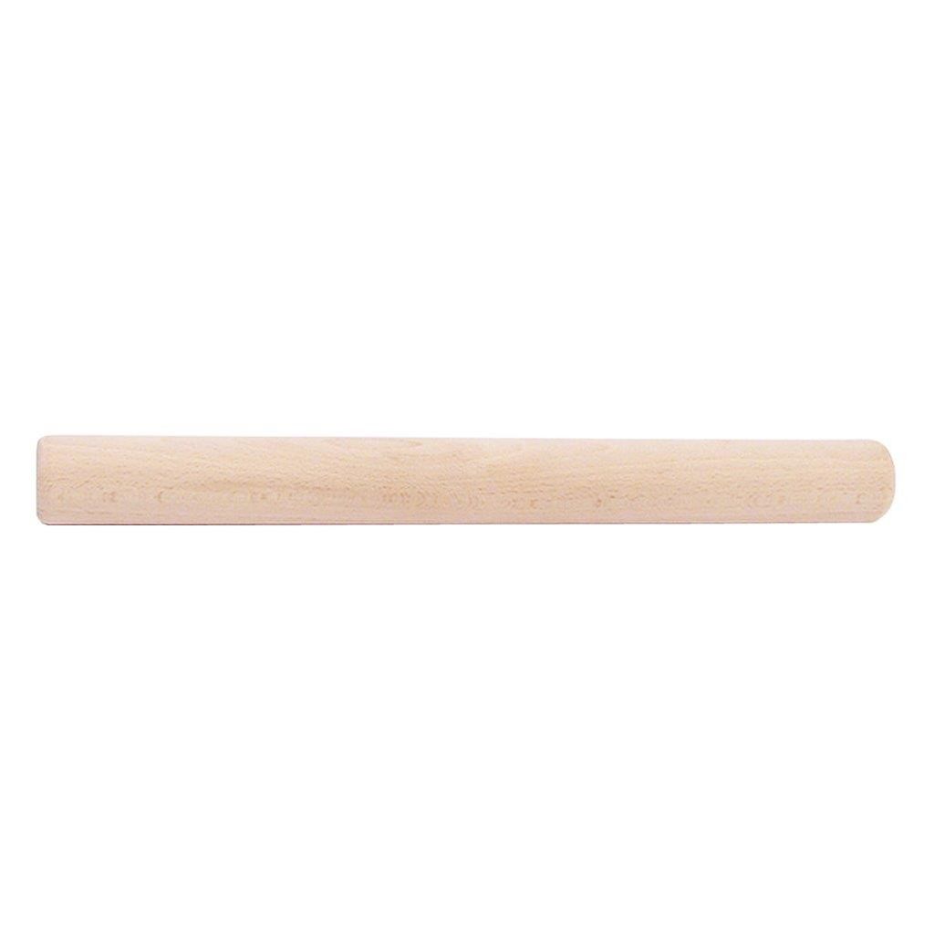 Rouleau à pâtisserie tube en bois - Visuel 0