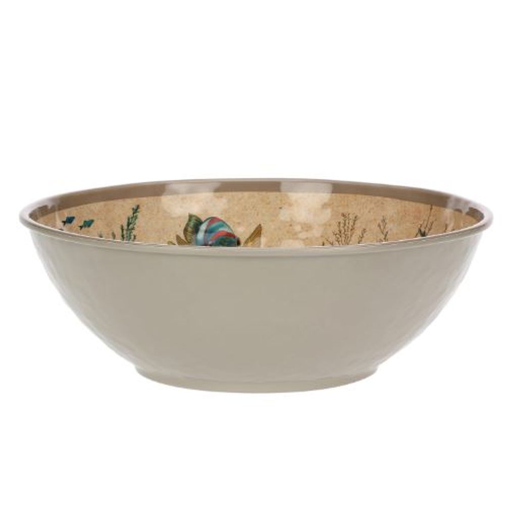 Saladier en mélamine Poulpe Sealife 36cm - Visuel 2