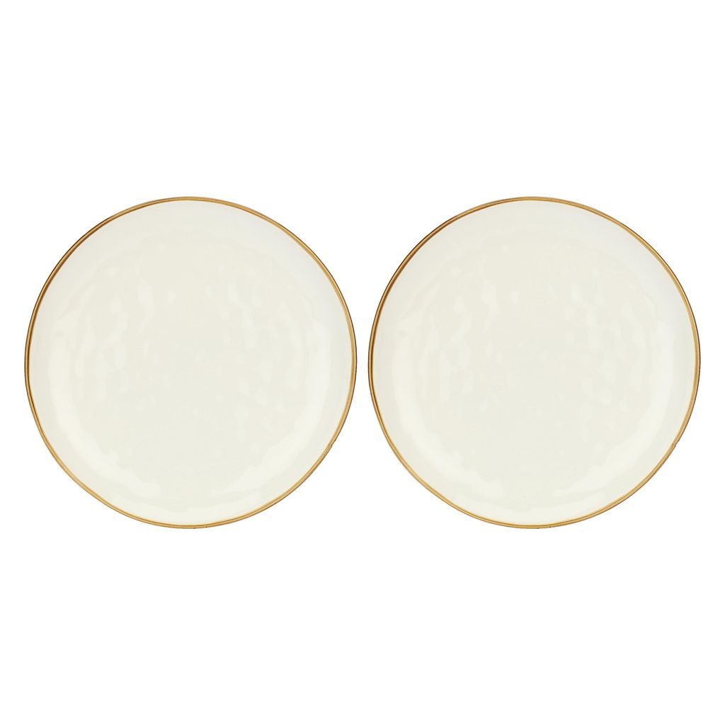 Assiette dessert Concerto ivoire D20cm - Visuel 1