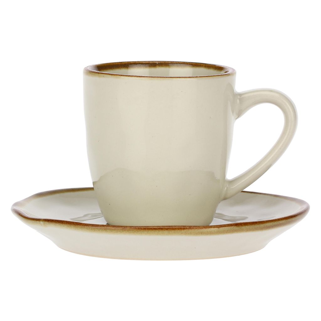 Tasse à café Concerto ivoire - Visuel 0