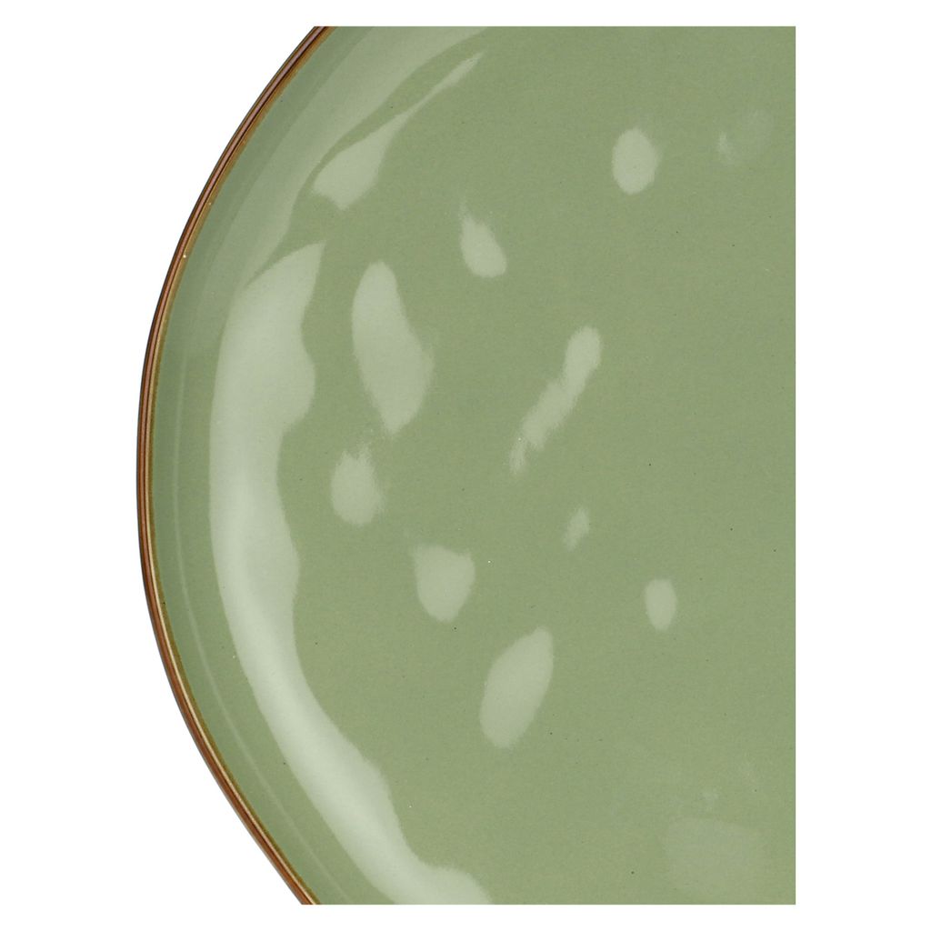 Assiette plate Concerto vert - Visuel 2