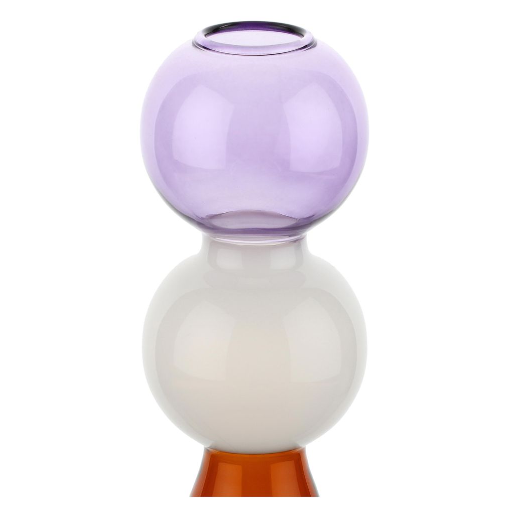 Vase soliflore Alchimi - sommet violet - Visuel 1