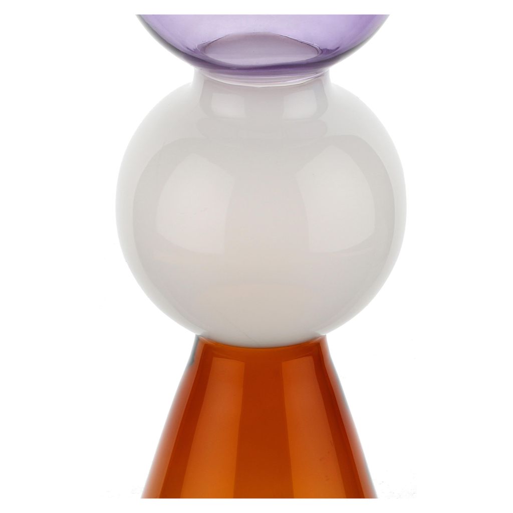 Vase soliflore Alchimi - sommet violet - Visuel 2