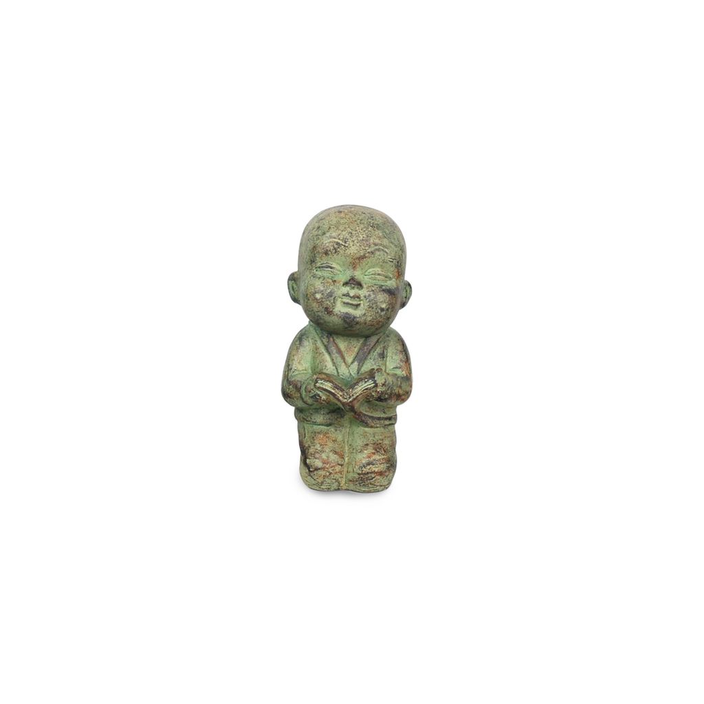 Statuette Petit Moine Livre - Visuel 0
