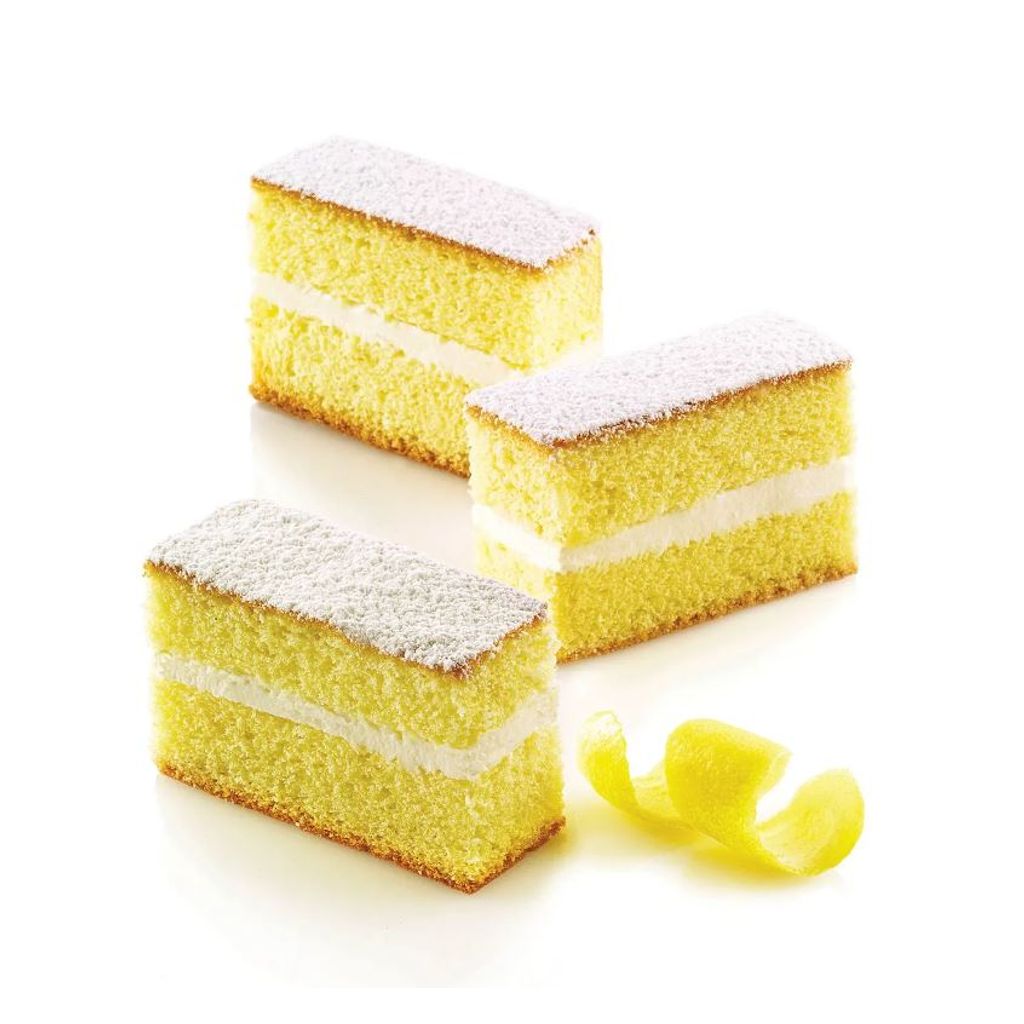 Moule silicone 12 Minis Cakes  H 3 cm - Visuel 1