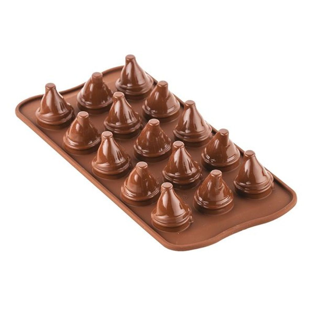Moule 3D chocolat Mr and Mrs Brown - Visuel 0